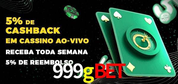 Promoções do cassino ao Vivo 999gbet